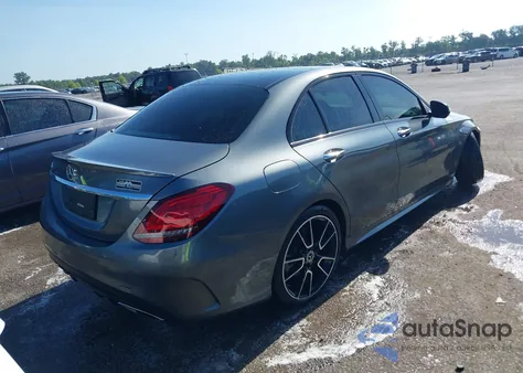 2019 Mercedes-Benz C 300 из США, поврежденный, VIN 55SWF8DB3KU294127